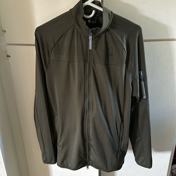 New Spyder Active workout suit. Medium bark green - Picture 1 of 12